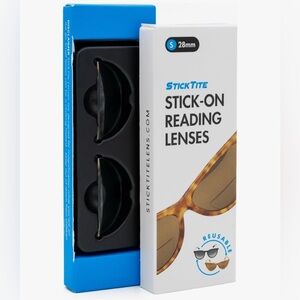 StickTite Lenses Small 28mm stick-on bifocal lens NIB